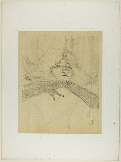 Yvette Guilbert - "Linger, Longer, Loo", di Yvette Guilbert da Henri de Toulouse Lautrec