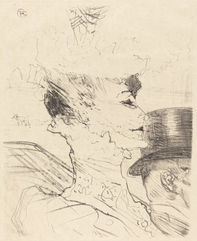 Yvette Guilbert? da Henri de Toulouse Lautrec
