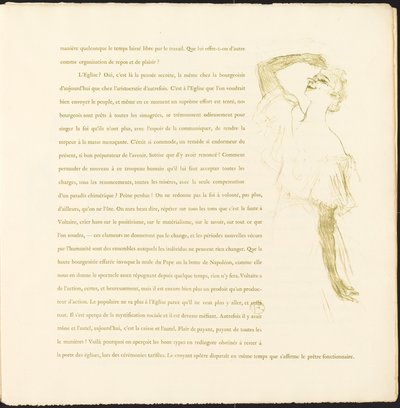 Yvette Guilbert da Henri de Toulouse Lautrec