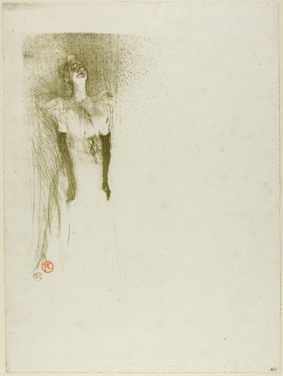 Yvette Guilbert da Henri de Toulouse Lautrec