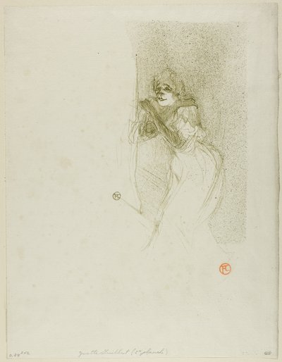 Yvette Guilbert da Henri de Toulouse Lautrec