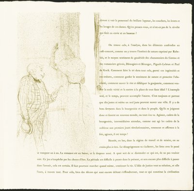 Yvette Guilbert da Henri de Toulouse Lautrec