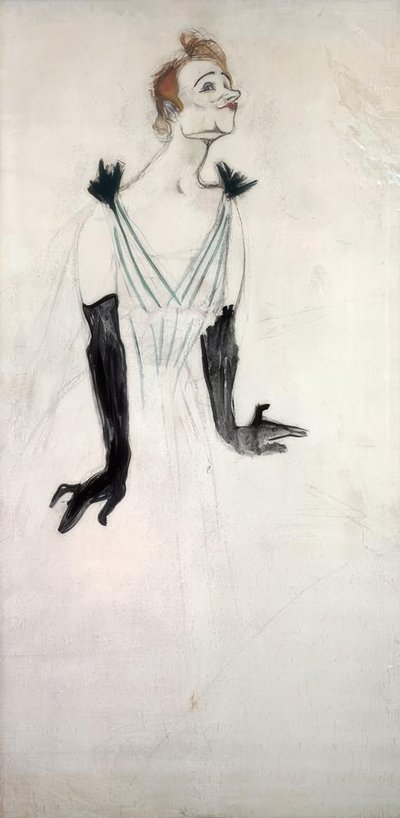 Yvette Guilbert da Henri de Toulouse Lautrec