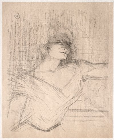 Yvette Guilbert: Dans la glu da Henri de Toulouse Lautrec