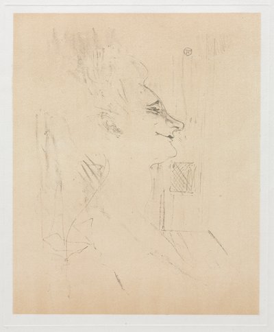 Yvette Guilbert Intossicata da Henri de Toulouse Lautrec