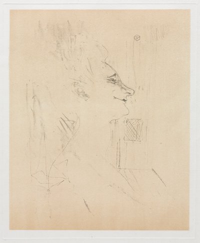 Yvette Guilbert ubriaca da Henri de Toulouse Lautrec