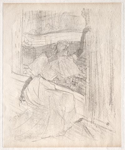 Yvette Guilbert: Saluant le public da Henri de Toulouse Lautrec