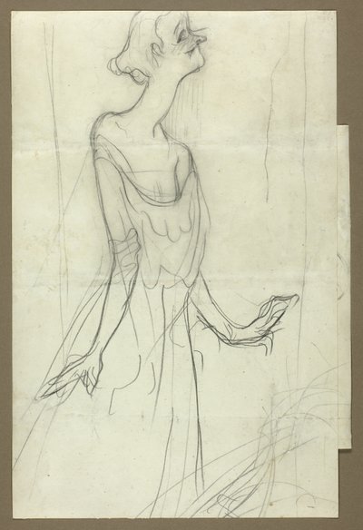 Yvette Guilbert che canta da Henri de Toulouse Lautrec