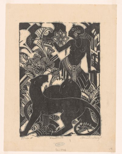 Circe II da Henri van der Stok (signed by artist)