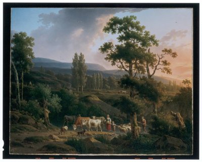 Una coppia di paesaggi da Henricus Josephus Antoniessen