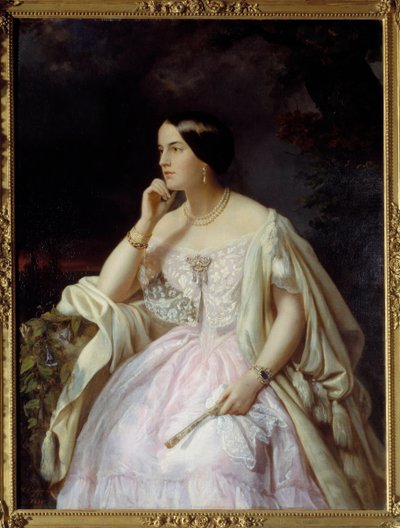 Ritratto di Miss Harriet Howard da Henriette Jacott Cappellaere