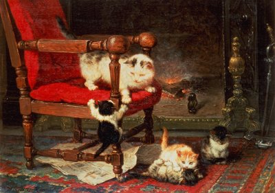 Giocando con il calore del fuoco da Henriëtte Ronner Knip