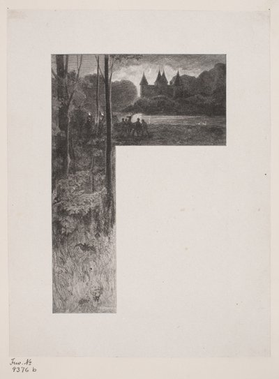 Danese: Illustrazione per Christian Winther, "Il volo del cervo". da Henrik Bornemann