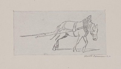 Cavallo che tira da Henrik Bornemann