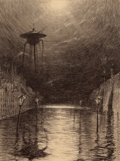 Macchina Marziana sul Tamigi da Henrique Alvim Correa