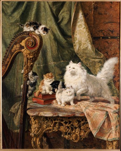 Un intermezzo musicale da Henriëtte Ronner Knip