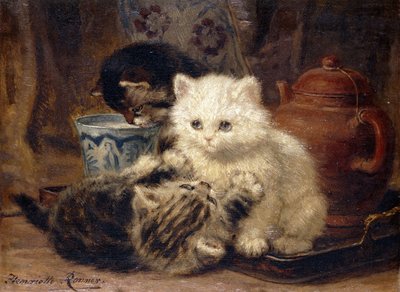 Tè del pomeriggio da Henriëtte Ronner Knip