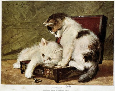 Folatrerie (gattini) da Henriëtte Ronner Knip