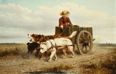 Il Carretto del Cane da Henriëtte Ronner Knip