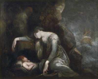 Danae e Perseo a Serifo da Henry (1741 1825) Fuseli