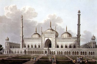 Moschea a Lucknow, tavola VI, incisa da L. Hill da Henry (after) Salt
