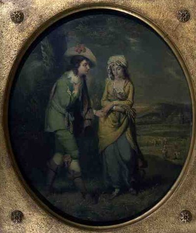 Il corteggiamento da Henry (attr) Walton
