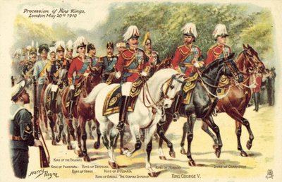Processione di nove re, Londra, 20 maggio 1910 da Henry A. Payne