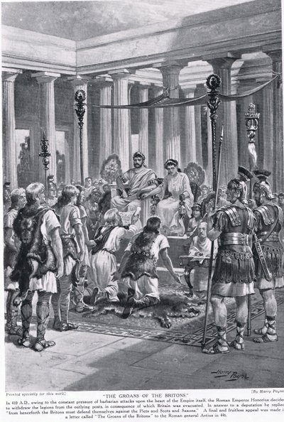 I lamenti dei Britanni, illustrazione da 
