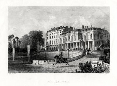 Palazzo di Saint-Cloud, Parigi, Francia, 1875 da Henry Adlard