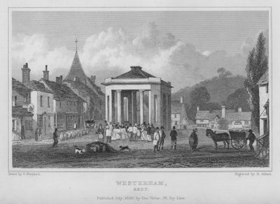 Westerham, Kent (incisione) da Henry Adlard