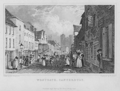 Westgate, Canterbury, Kent da Henry Adlard