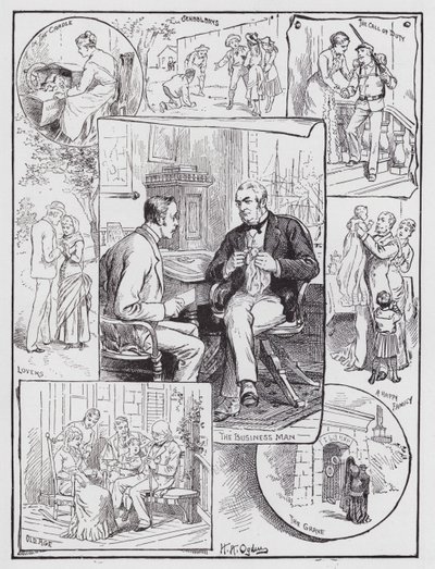 Il Circolo Domestico da Henry Alexander (after) Ogden