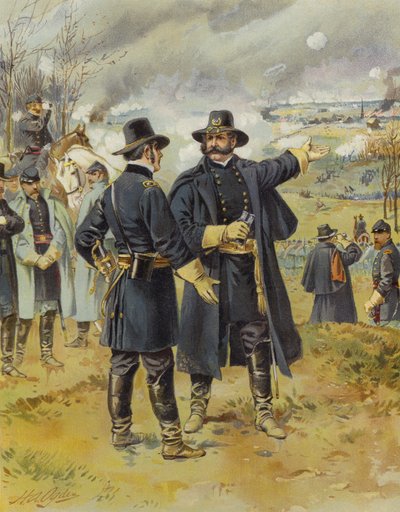 Burnside a Fredericksburg, 13 dicembre 1862 da Henry Alexander Ogden