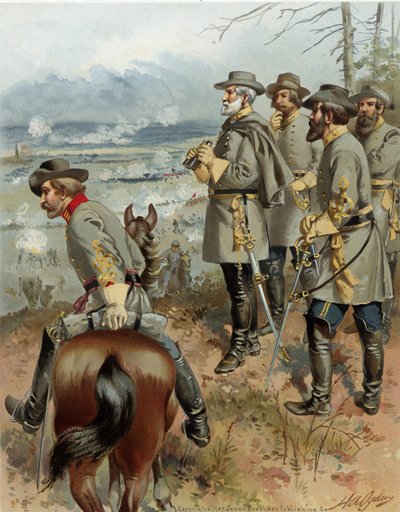 Gen. Robt. E. Lee a Fredericksburg, 13 dic. 1862, pub. 1900 da Henry Alexander Ogden