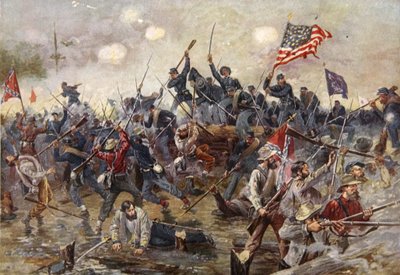 La battaglia di Spotsylvania, 8-21 maggio 1864 da Henry Alexander Ogden