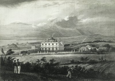 La scuola di grammatica del tempio, Brighton, 1835 da Henry Alexander Ogg
