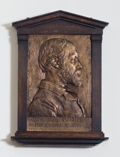 Placca con Heywood Sumner, Designer da Henry Alfred Pegram