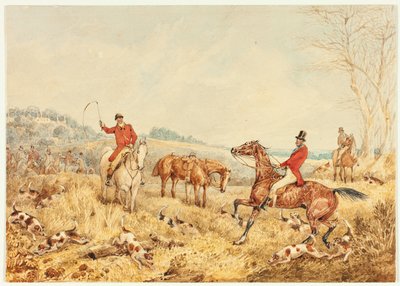 Scena di caccia da Henry Alken