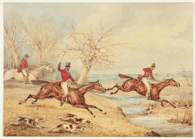 Cacciatori a cavallo con cani da Henry Alken