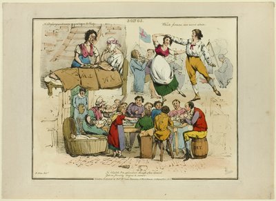 Piatti dalle illustrazioni alle canzoni popolari da Henry Alken