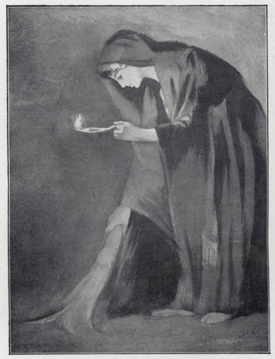 Una donna orientale che cerca una moneta persa da Henry Andrew Harper