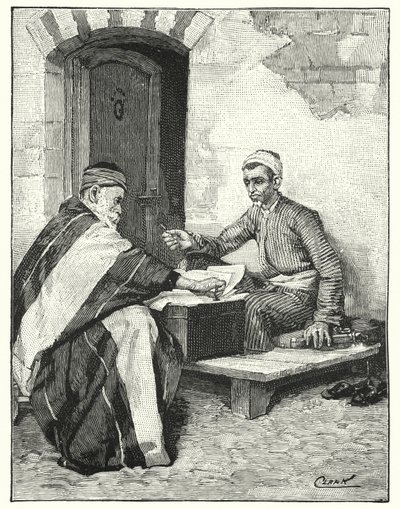 Uno scrittore orientale che sigilla una lettera da Henry Andrew Harper