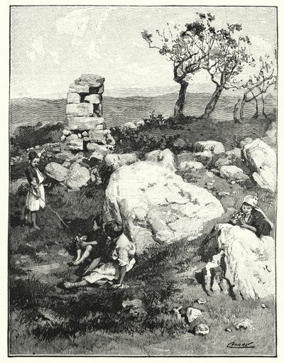 Un antico punto di riferimento in Libano da Henry Andrew Harper