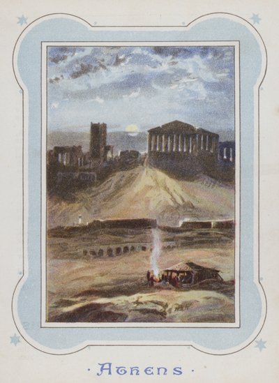 Atene (cromolitografia) da Henry Andrew Harper
