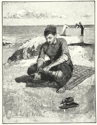 Pulizia cerimoniale prima della preghiera da Henry Andrew Harper
