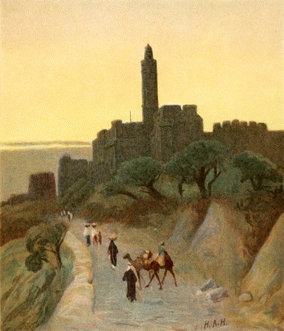 Gerusalemme, Torre di Davide da Henry Andrew Harper