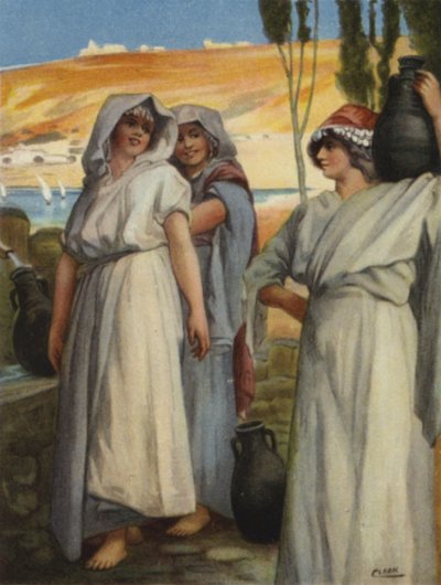 Donne che attingono acqua a un pozzo da Henry Andrew Harper