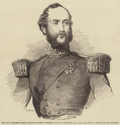 Sua Altezza Reale Giorgio Guglielmo Federico Carlo, Duca di Cambridge, KG, GCH, ecc. da Henry Anelay