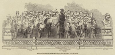 Concerti Nazionali al Teatro di Sua Maestà, il Coro di Berlino da Henry Anelay