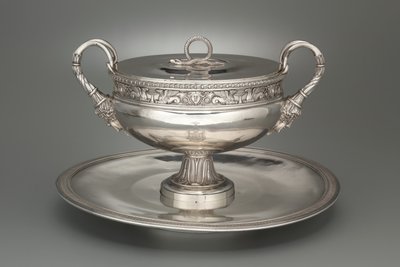 Terrina coperta con vassoio, 1798-1809 da Henry Auguste
